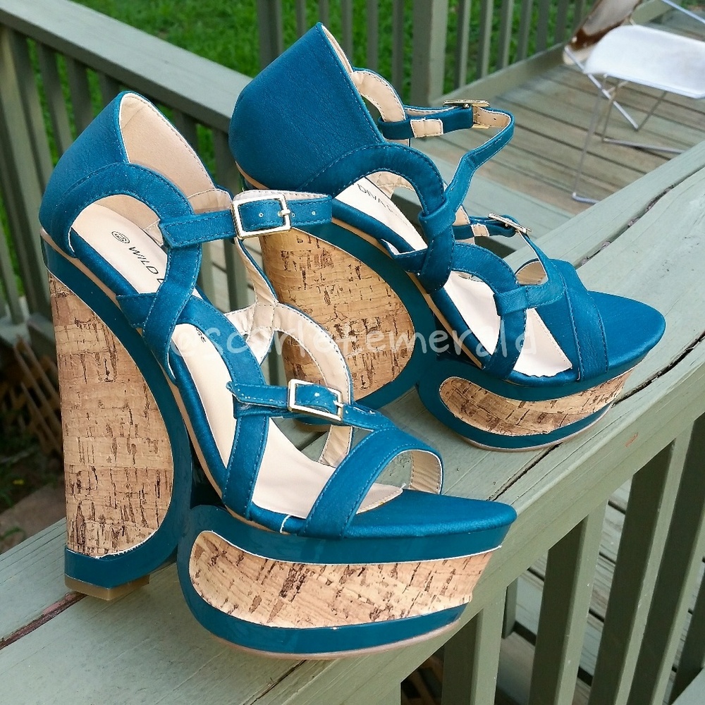 TEAL WEDGES